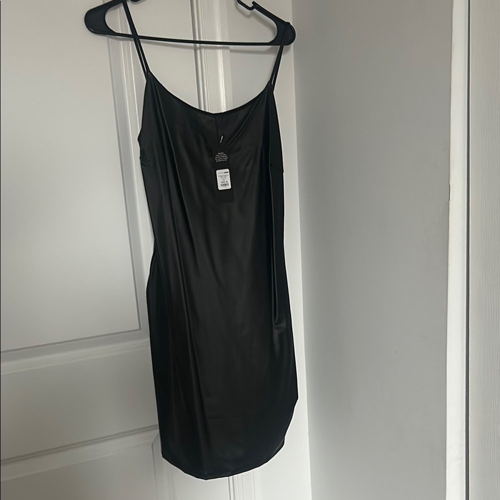Fashion Nova Black Midi Dress